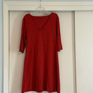 Toad&Co Eco-Friendly Orange Dress